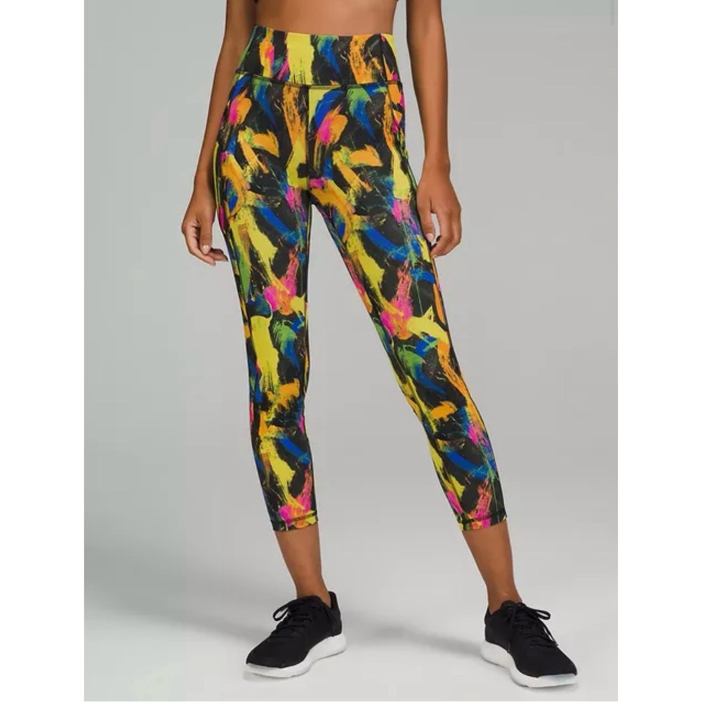 LULULEMON WUNDER TRAIN HR TIGHT 25” SIZE 6🍋🍋🍋